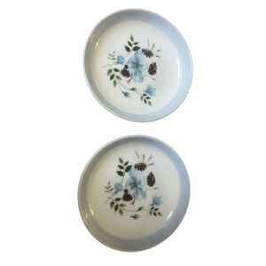 Set of 2 Lorraine plates by Foley Bone China England